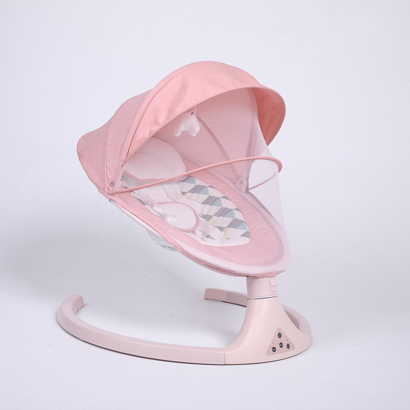 Directo de fábrica Baby Shaker bebé cuna eléctrica confort columpio mecedora bebé artefacto recién nacido mecedora inteligente image 5