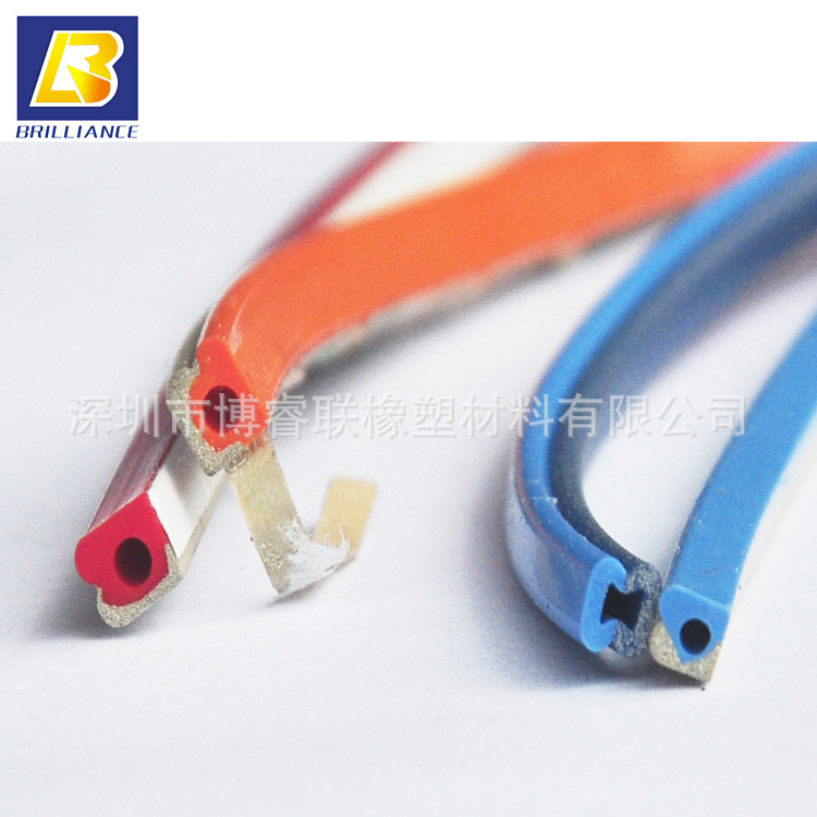 导电橡胶条 厂家直供  多个品种导电复合胶条 多形态导电密封屏蔽