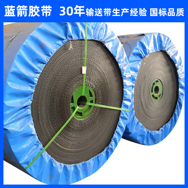 河北蓝箭供应煤矿井下整芯阻燃输送带 不分层PVG阻燃带