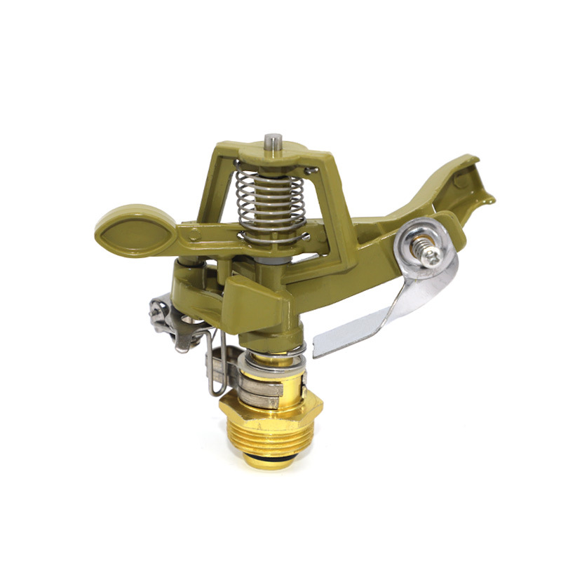 4 puntos de aleación 360 grados rotación rociador rociador de césped de ángulo controlable rociador de riego de jardín no incluido impuestos