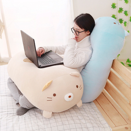 Korean corner creature pillow doll super soft and cute lazy plush toy down cotton doll one piece drop shipping