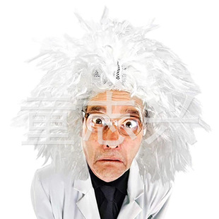 Einstein Cosplay Wig Wice Craid Corn Hot Explosion Head Cross -Bordder Hot Sales Производитель прямые продажи