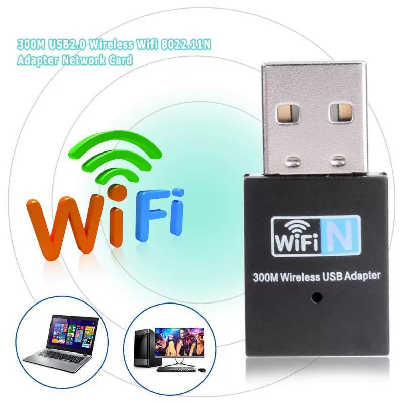 Mini Wireless USB network card 300m mini wifi receiving transmitter adapter RTL8192
