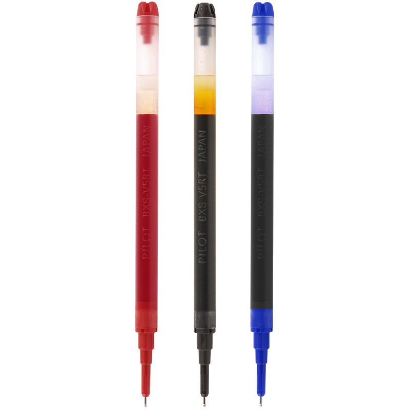 Pilot/Baile Stationery BXS-V5 RT(VR5)Pen Refill With BXRT-V5,GR5 Refill