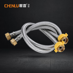 ホースメーカー直販304ステンレスワイヤー編みホース便器パートナー給湯器高圧ホース双頭キャップ