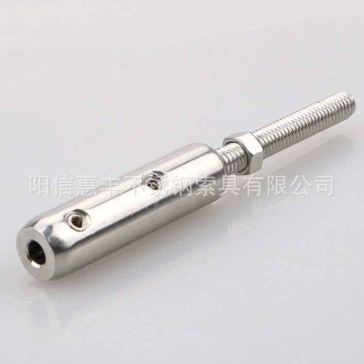 Нержавеющая сталь прямой стержень Съемник забор трос Кабельное ограждение аксессуары производители оптом проводка трос