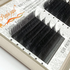 YY睫毛 俏紫瞳 嫁接假睫毛種植0.07編織睫毛 不散根 秒開嫁接睫毛