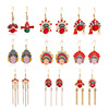 Retro earrings, Chinese style