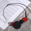Beads, necklace, accessory, fashionable sweater, chain for key bag , European style, autumn, wholesale