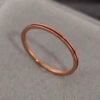1mm ticking rose red