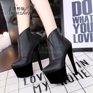 ��ʽ��Ů15cm���߸���ˮ̨13����ˮ��������Ƥҹ�ꃞ�Űٴ��Tʿѥ