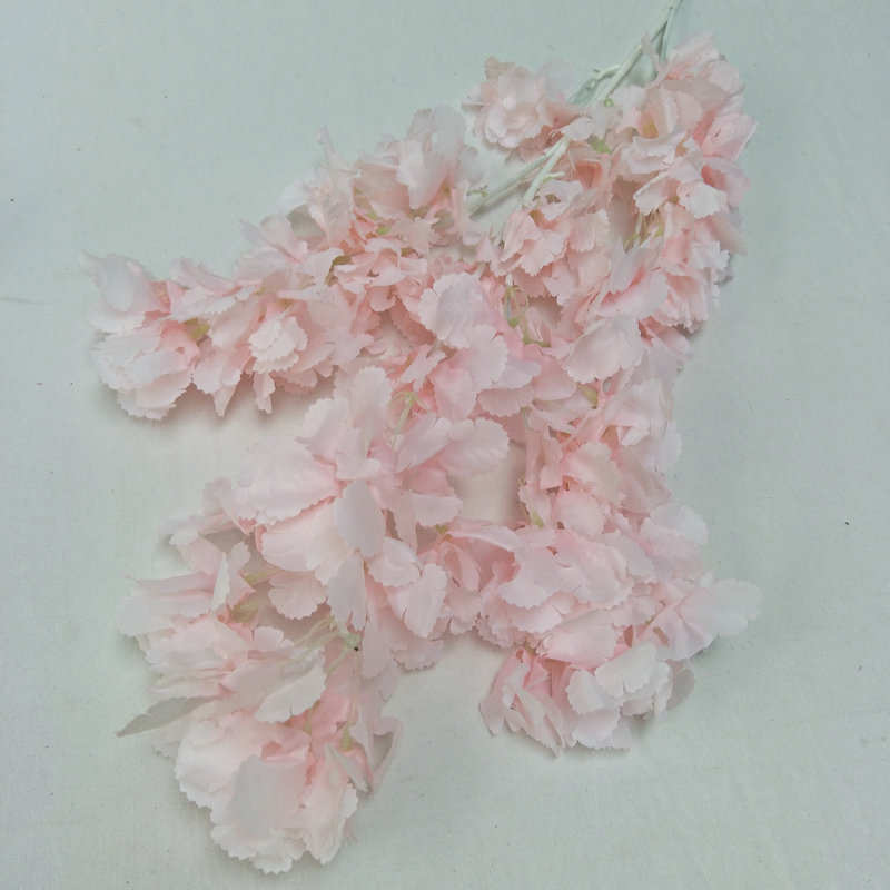 Varilla blanca nieve Cerezo arco techo falso flor sala de estar estudio decoración de la boda simulación Cerezo planta de simulación