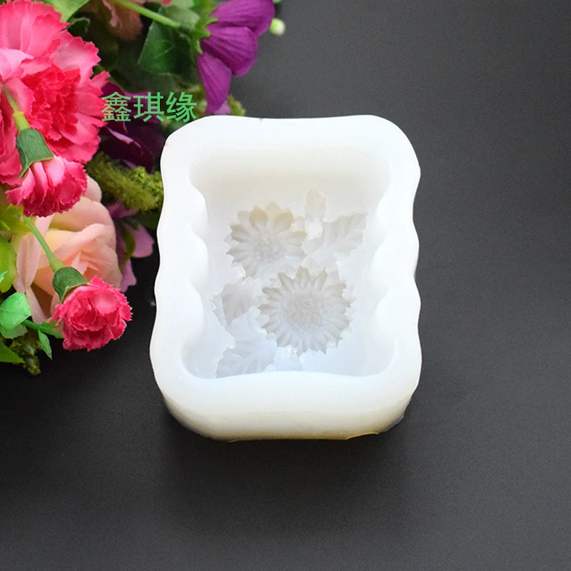 Silicone fondant, acrylic ice cubes, decorations, handmade