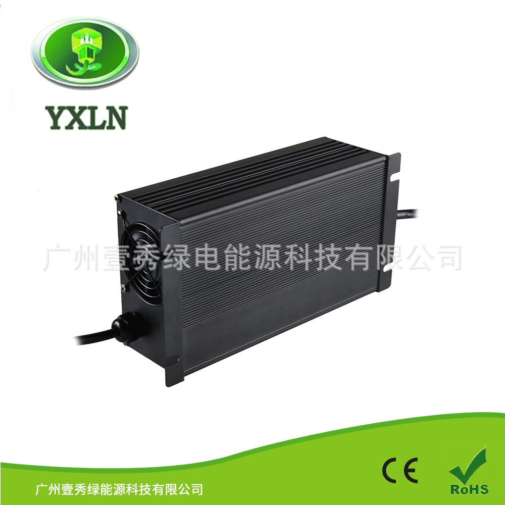 锂电池充电器60伏16串67.2v20a大功率1500W带LED显示仪智能充电器