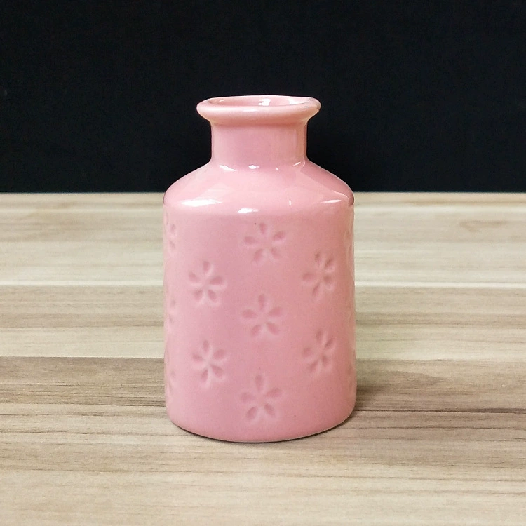 Мини-ваза для ароматерапии, европейский стиль, 4.5×4.5×7.5 см, assorted colors