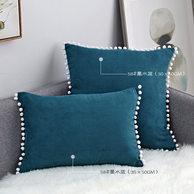 INS Wind Cross - border Blippot Booth Bottom Poly Suyerse Cushion Cushion Cushion Sofa Car Pillow Case Locked Pillow оптовая продажа плюш