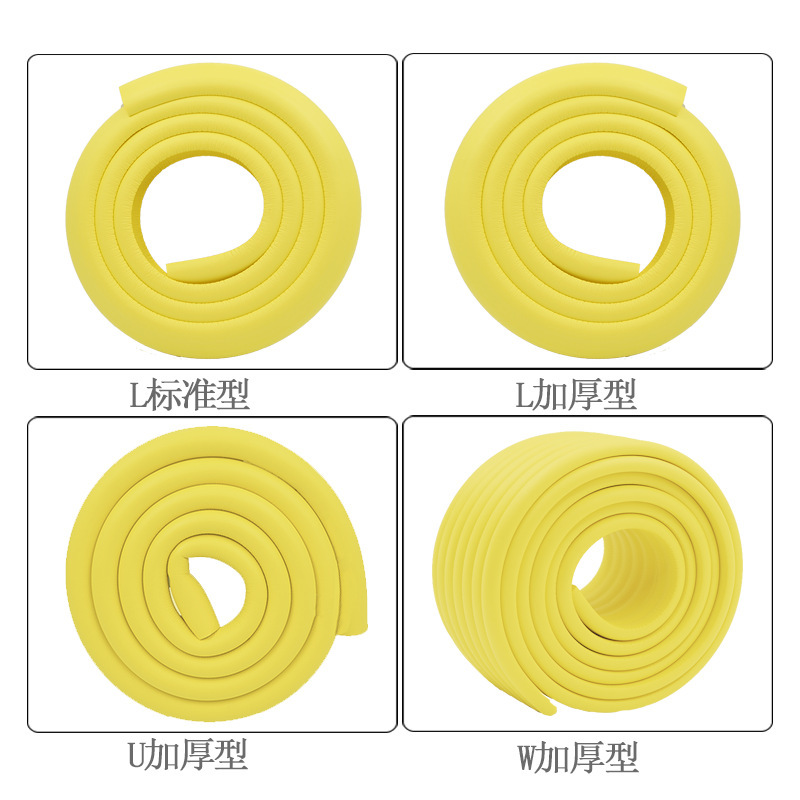 Bolsa de color inglés tira anticolisión tira de protección de seguridad para bebés protección para niños tira de borde de esquina de mesa antidetonante