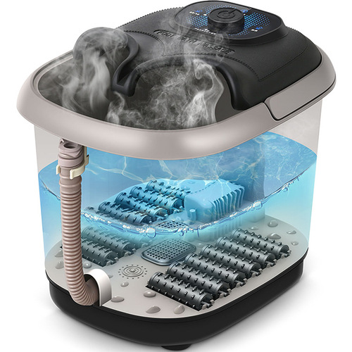 Health preservation foot bath basin machine, full automatic massage foot washing basin, electric heating household foot soaking tub, constant temperature deep bucket foot massage machine