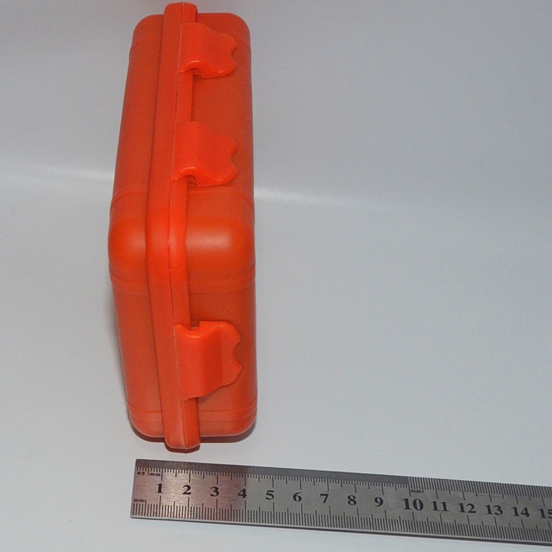 Tamaño pequeño EDC herramienta Caja Sellada caja de supervivencia al aire libre caja a prueba de golpes anti-presión Caja impermeable caja de almacenamiento de supervivencia de campo