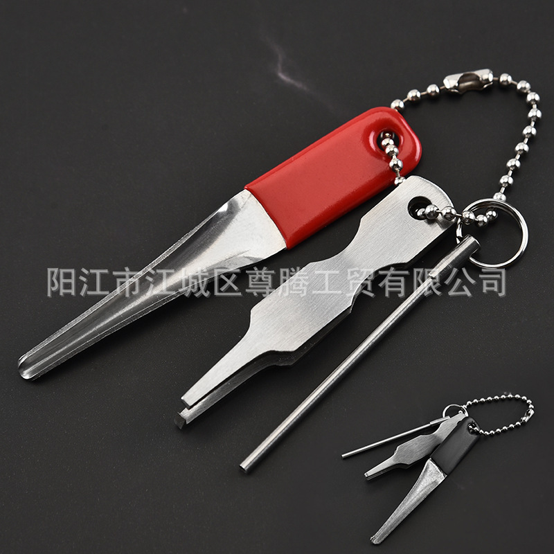 Venta de fábrica herramientas de pesca rápido anudar dispositivo gancho rectificado dispositivo sub-línea anudar dispositivo