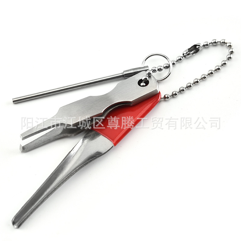 Venta de fábrica herramientas de pesca rápido anudar dispositivo gancho rectificado dispositivo sub-línea anudar dispositivo