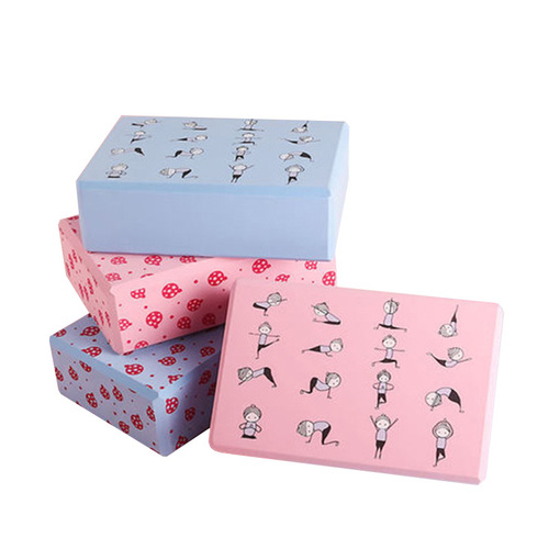 Printed yoga block high-density beginner dance-specific training foam block