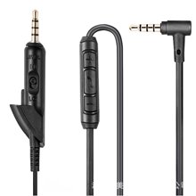 现货 博士BOSE QC15耳机线 AUX音频线 兼容手机3.5mm接口音量调节