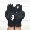 Knitted street keep warm gloves, European style, Amazon