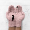 Knitted street keep warm gloves, European style, Amazon