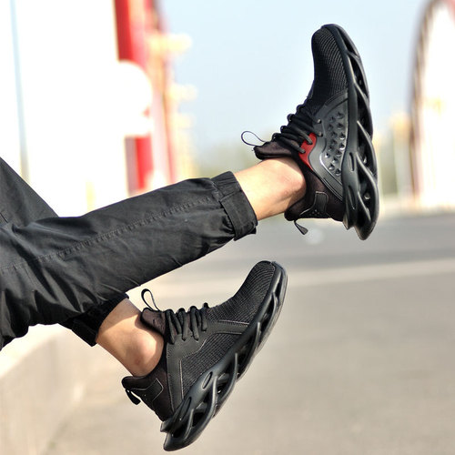 Special Anti-Puncture and Anti-Stab Lightweight Flyknit Steel-Toe Low-Top Security Training Shoes
