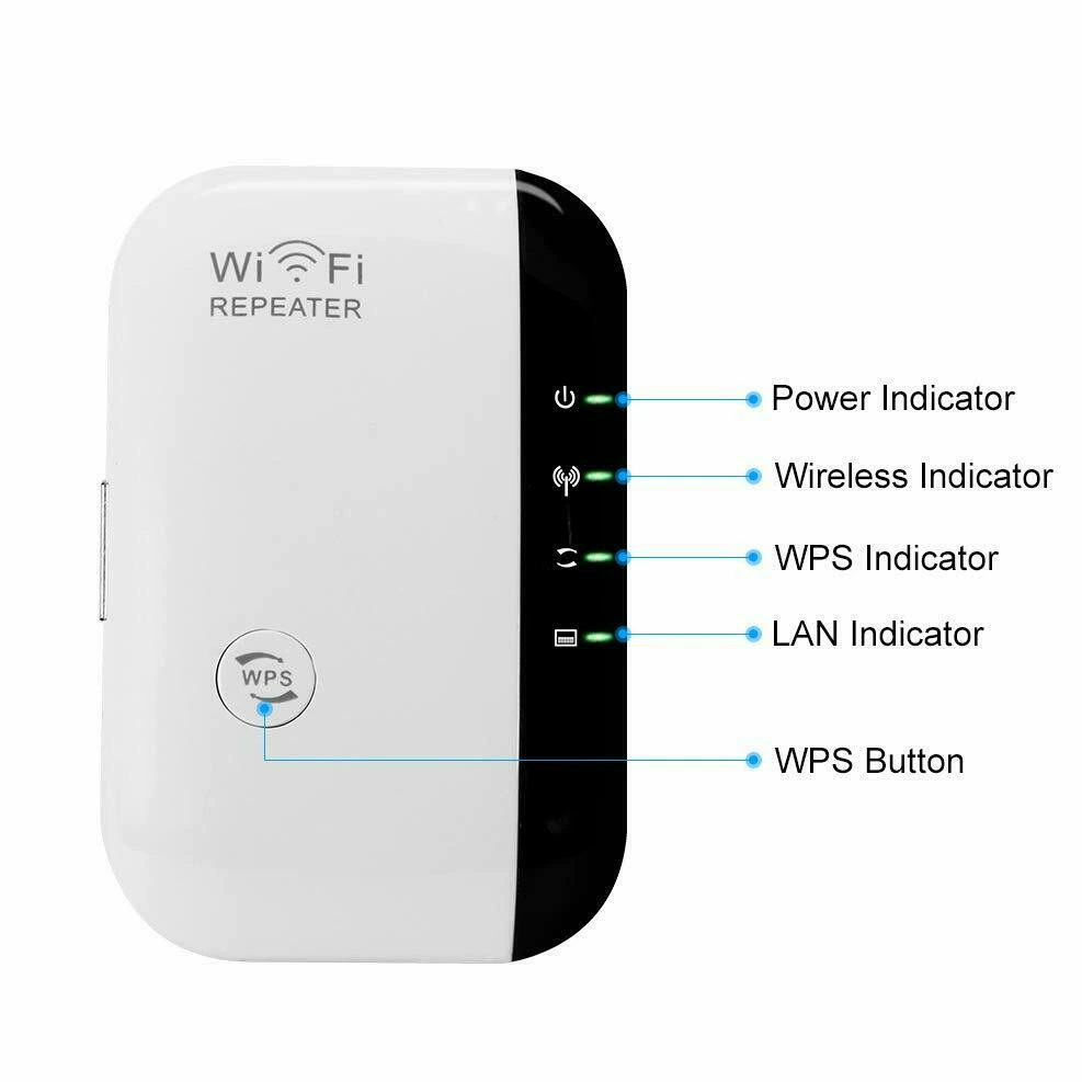 Ретранслятор Little Steamed Bun relayr, усилитель Wi‑Fi сигнала 300M, беспроводной усилитель/репитер маршрутизатора