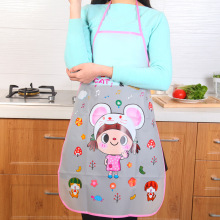 ebay 亚马逊 韩版可爱卡通公主围裙厨房防油防水无袖半身围裙