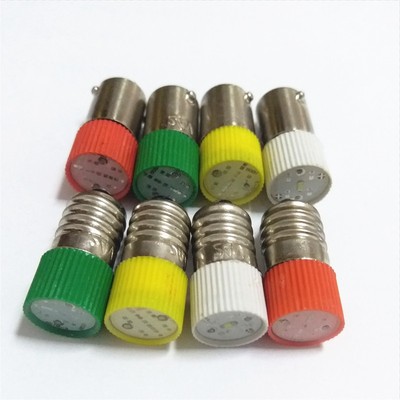 LED小灯泡 指示灯泡 6.3V 12V 24V30V 36V110V 220V罗口卡口灯泡