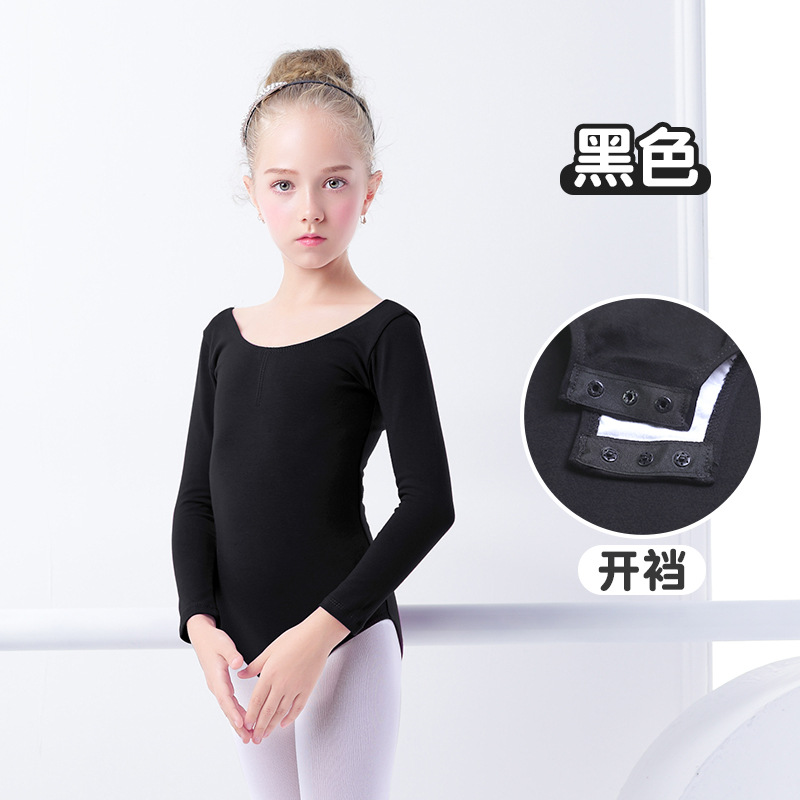 Ropa de baile para niños ropa de práctica de manga larga de primavera para Niñas Ropa de ballet ropa de clasificación para niños ropa de gimnasia de baile chino