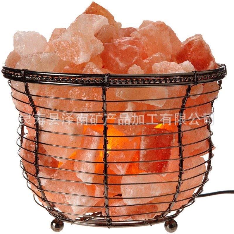 Himalayan Salt blocks diy Salt Arts lamp Gravel Crystal salt gravel Rose salt