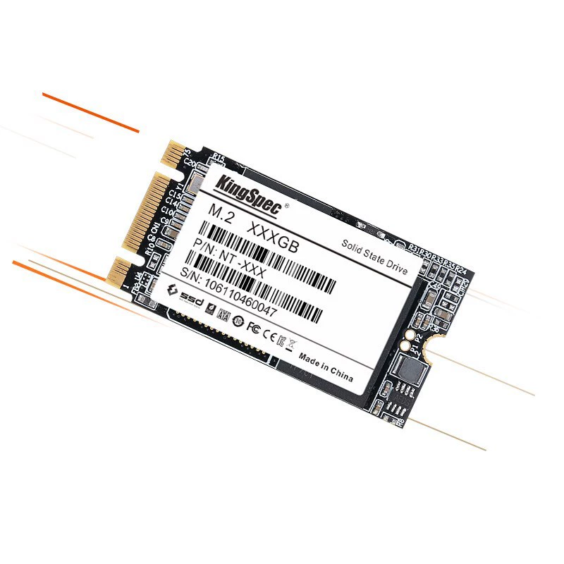 Твердотельный накопитель (SSD) KingSpec 1 ТБ, M.2-2242 (SATA)