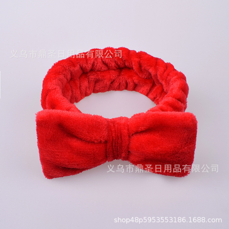 Transfronterizo lindo arco grande cinturón de pelo femenino versión coreana de lavado banda de pelo toallitas con diadema de Corea del Sur