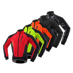 Factory Autumn/Winter Fleece Cycling Jersey Sport Top Windproof Waterproof Outdoor Warm Jacket 20B