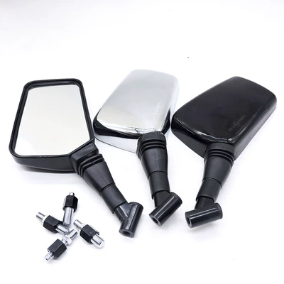 Yeni motosiklet arxa görünüş güzgüsü modifikasiya edilmiş universal elektrikli akkumulyator avtomobil reflektoru