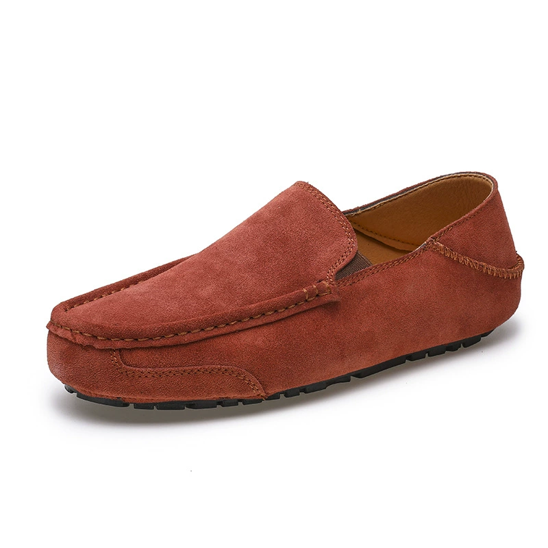Кросс‑бордер большие размеры driving shoes, мужские туфли, натуральная кожа слепоны мужские, бобы обувь, лоферы, тапочки, повседневная обувь на двух носках