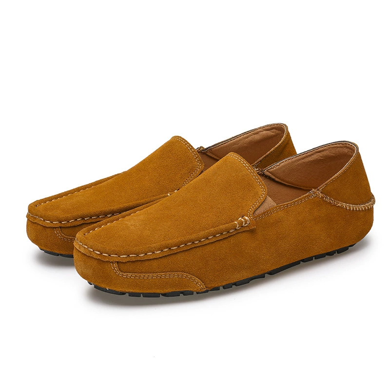 Кросс‑бордер большие размеры driving shoes, мужские туфли, натуральная кожа слепоны мужские, бобы обувь, лоферы, тапочки, повседневная обувь на двух носках