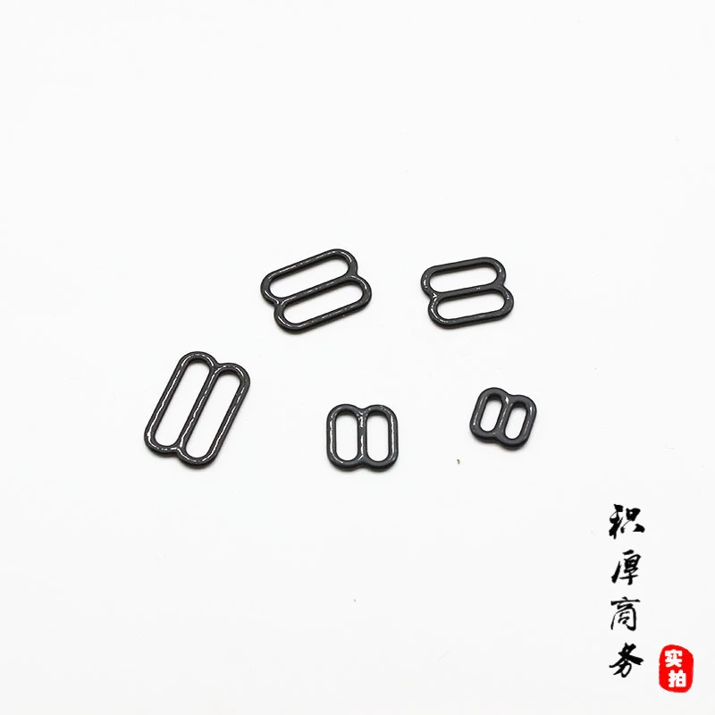 Нижнее белье аксессуары для бюстгальтеров железная сумка Пряжка для клея 8 слов Регулируемая пряжка DIY Соединительная Пряжка галстук-бабочка черный белый цвет