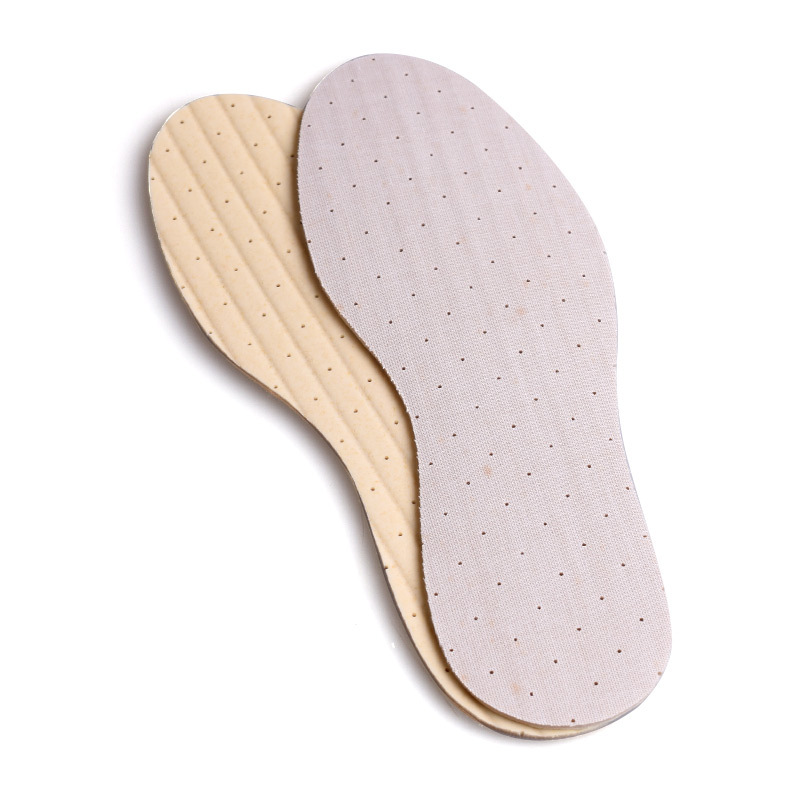 En stock al por mayor plantilla Plantilla de látex almohadilla de choque cómodo suave transpirable sudor-absorbente hombres y mujeres estilo de una sola pieza de entrega