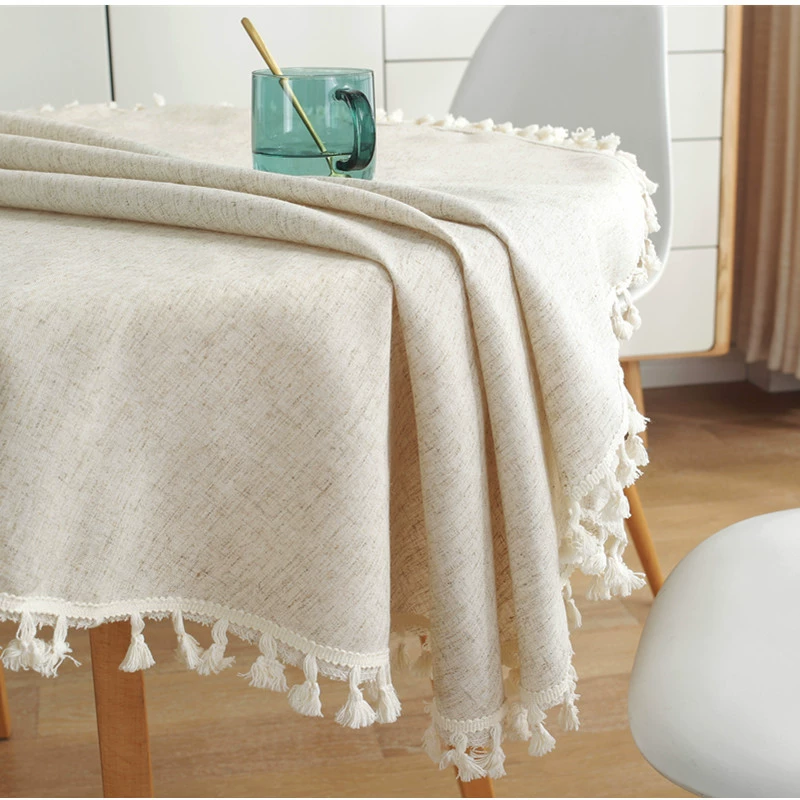 乐轩秀 Nordic Simple Bamboo Jie Ji Ji Ji Sittic Flum Circular Tablecloth wholesale INS Windmuta Maitai Flat Cover