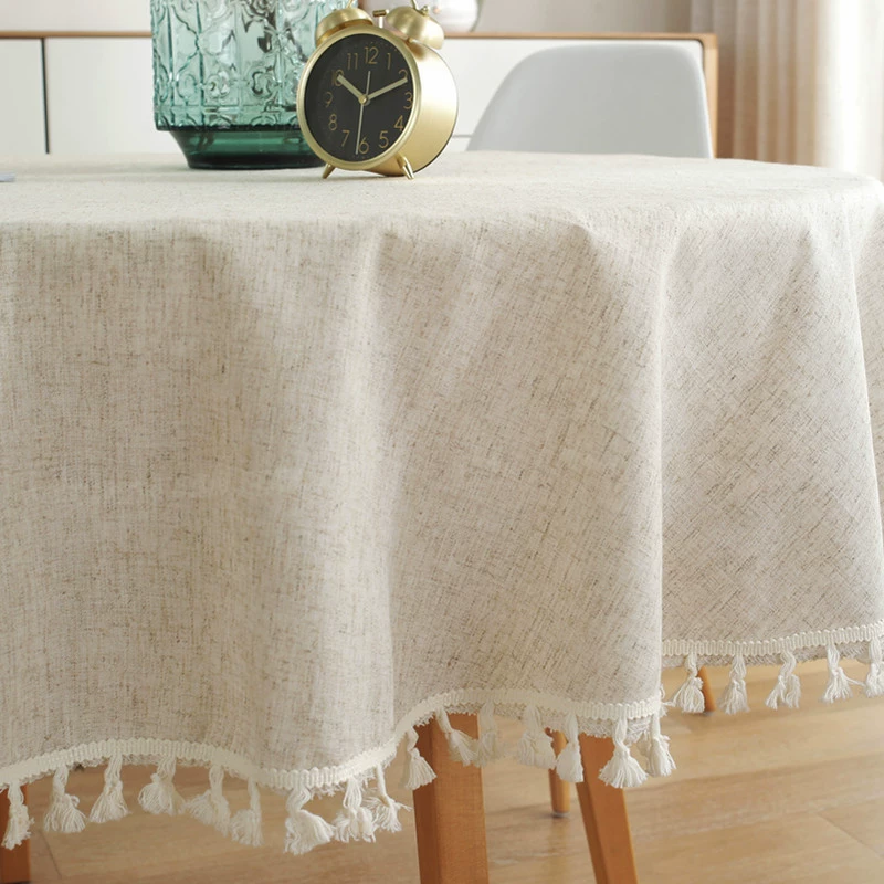 乐轩秀 Nordic Simple Bamboo Jie Ji Ji Ji Sittic Flum Circular Tablecloth wholesale INS Windmuta Maitai Flat Cover