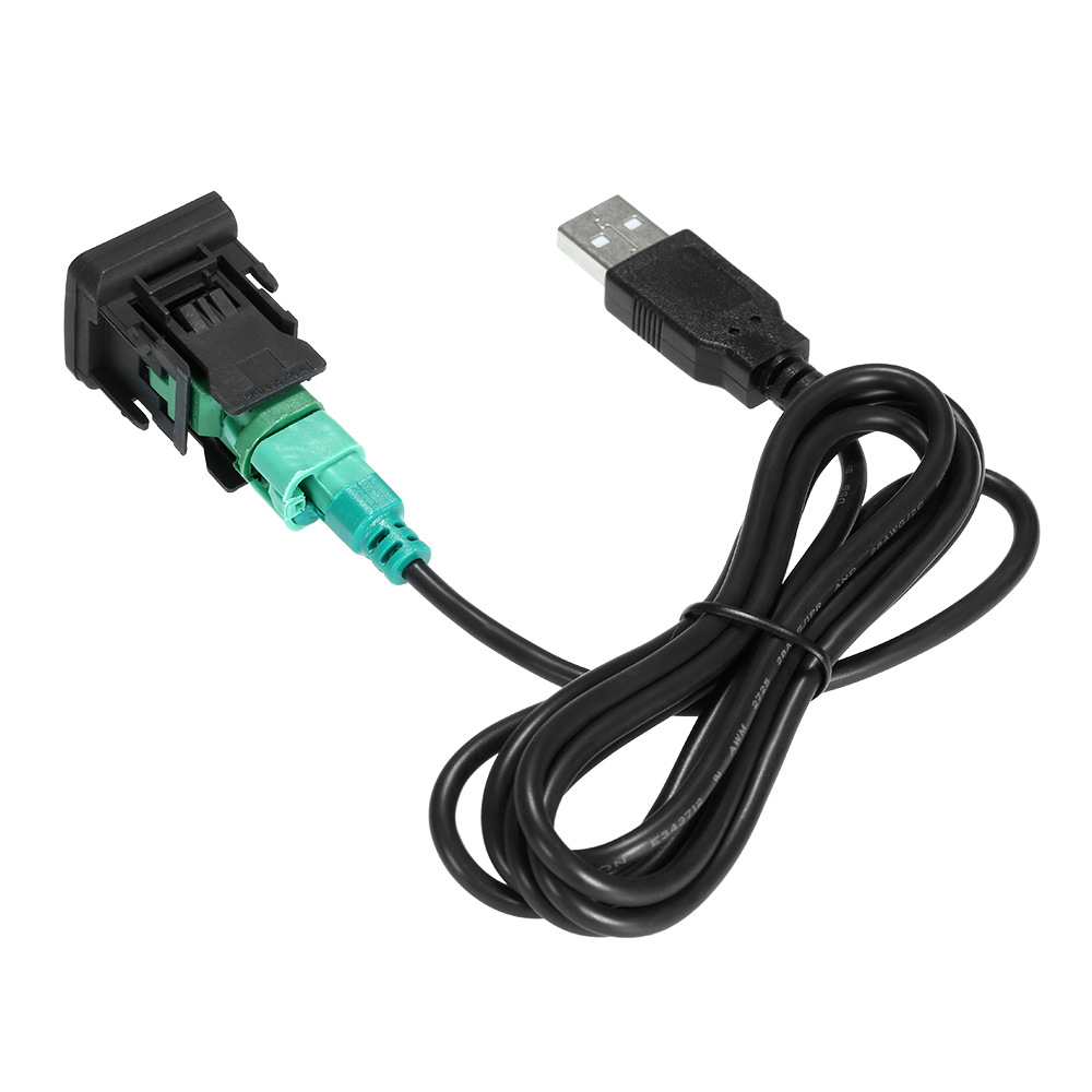 适用于大众USB 座子线 音频线CD播放器USB无线适配器130cm