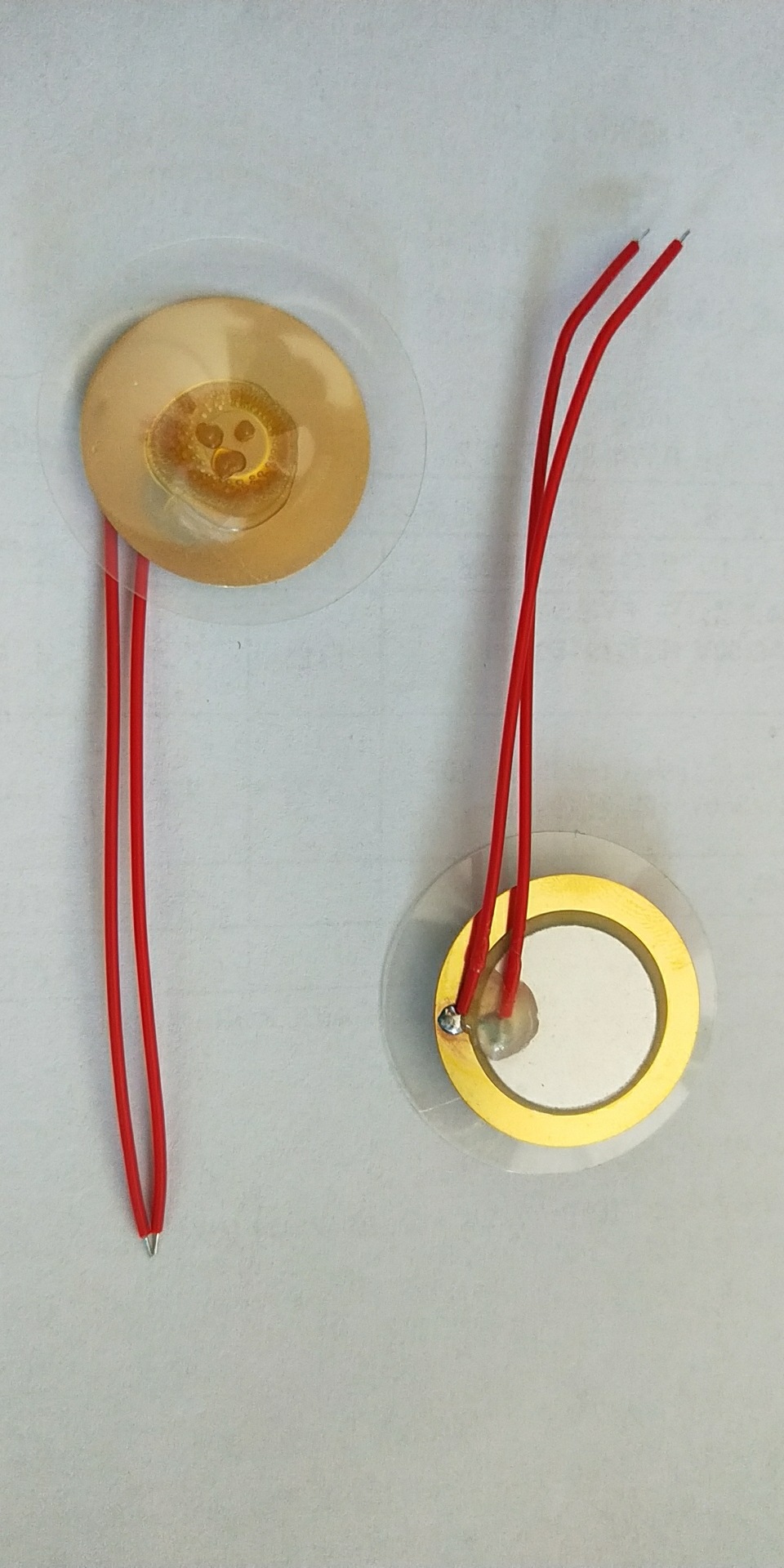 35mm蜂鸣片报警安防蜂鸣片粘PVC蜂鸣片35带PVC胶片蜂鸣片