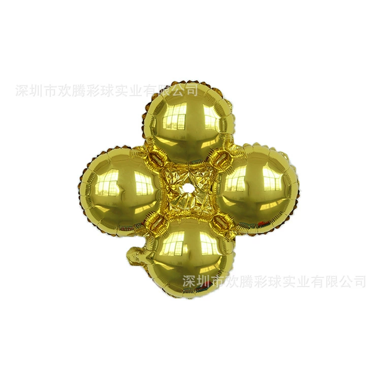 Round balloon, decorations, layout