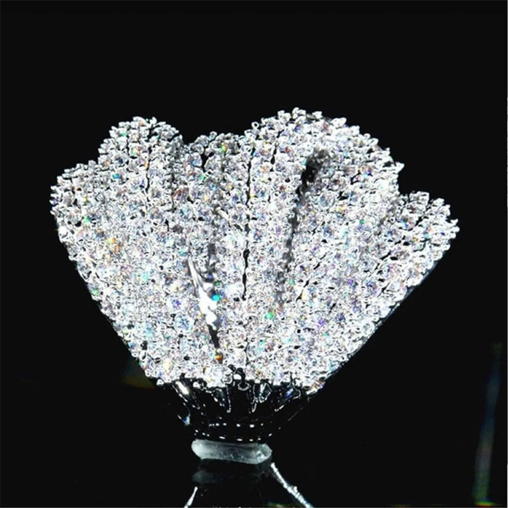 Аксессуар, белое кольцо, цирконий, желание, Aliexpress, Amazon