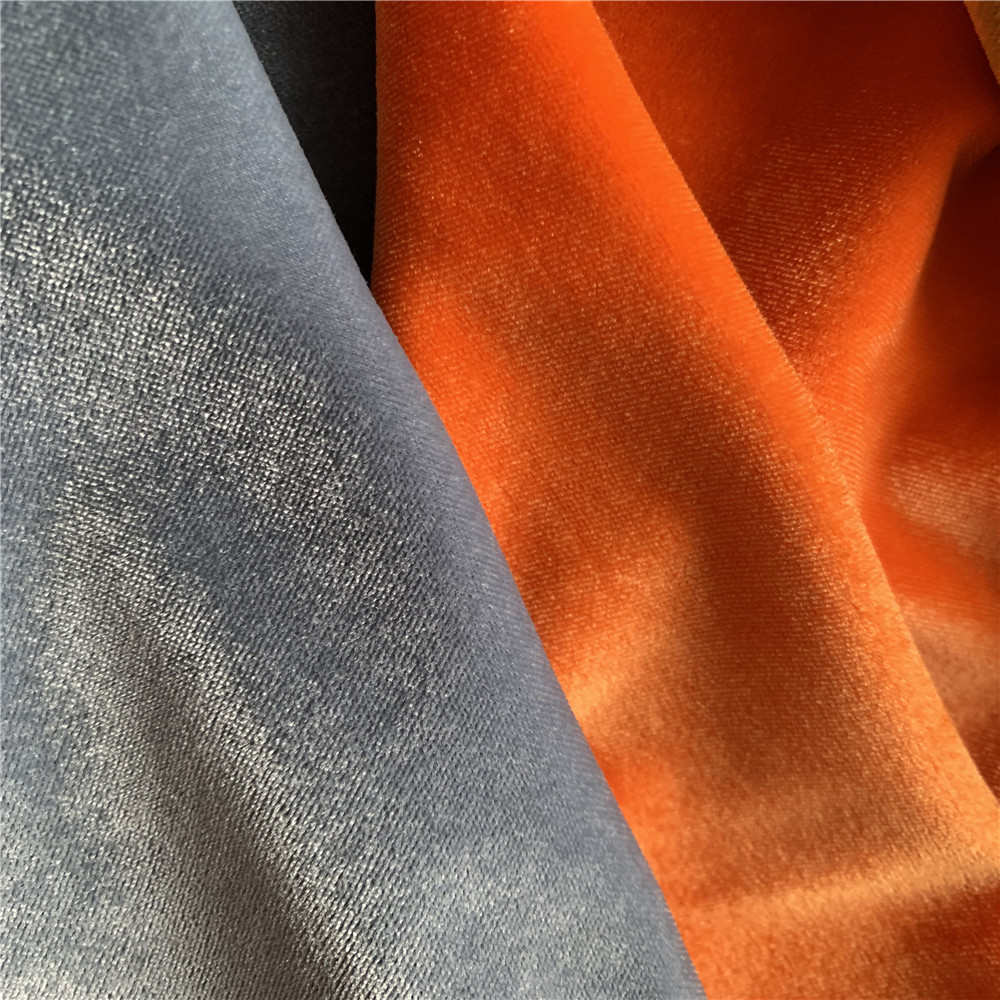 ks韩国绒面料弹力涤纶亮丝单面绒布ks阔腿裤不倒绒金丝绒布料